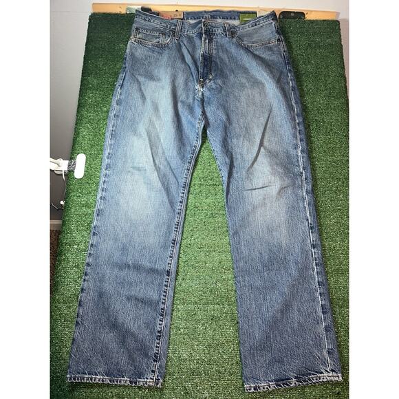 Y2K Gap 1969 Easy Fit Men's 35x32 Relaxed Straight Jeans - Picture 5 of 11